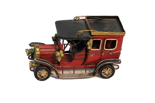 Dekoratif Metal Araba Vintage Dekoratif Ev Ofis Hediyelik - Resim 3
