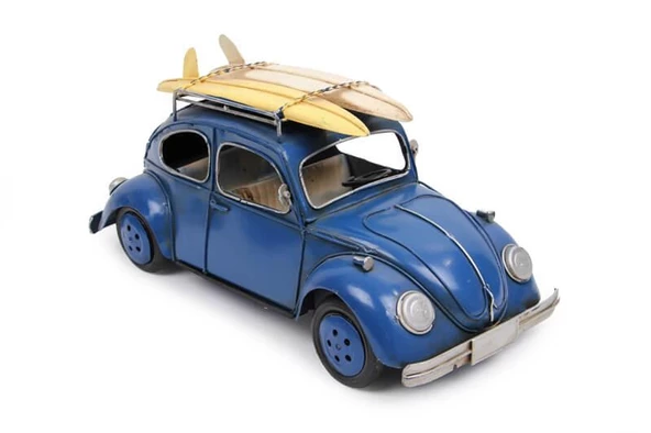 Dekoratif Metal Araba Vintage Ev Ofis Hediyelik