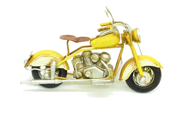 Dekoratif Metal Motosiklet Vintage Dekoratif Ev Ofis Hediyelik ürün görseli 1