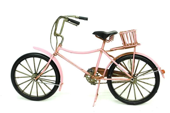 Dekoratif Metal Bisiklet Vintage Biblo Hediyelik - 3