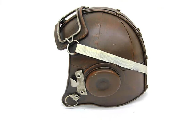 Dekoratif Metal Pilot Kaskı Biblo Dekoratif Hediyelik - Resim 2