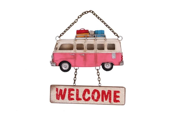 Dekoratif Metal Kapı Yazısı Minibüs Kapı Süsü Hediyelik ürün görseli 1