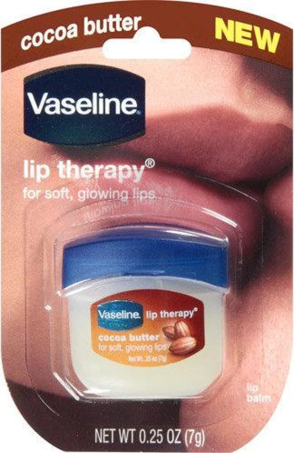 Vaseline Lip 7gr Therapy Cocoa Butter