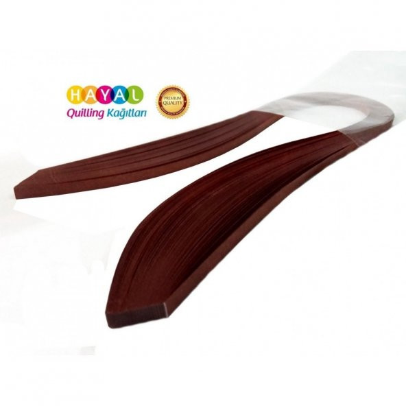 Hayal 1cm kızılaçalan Renkli Quilling Kağıdı - 50li - Resim 2