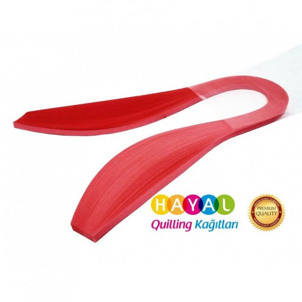 Hayal 1cm fransız gülü Renkli Quilling Kağıdı - 50li ürün görseli 1