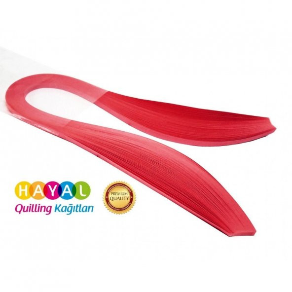 Hayal 1cm fransız gülü Renkli Quilling Kağıdı - 50li - Resim 2