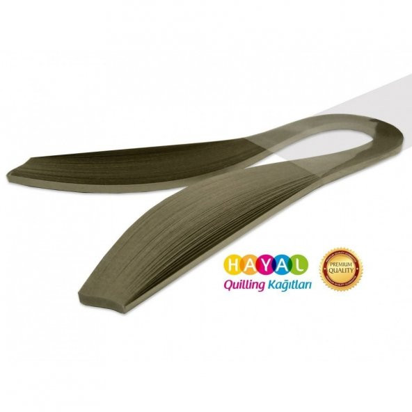 Hayal 1cm Kum beji Renkli Quilling Kağıdı - 50li - 2