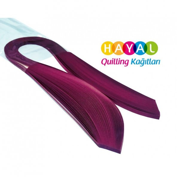 Hayal 1cm menekşe Renk Quilling Kağıdı - 50li ürün görseli