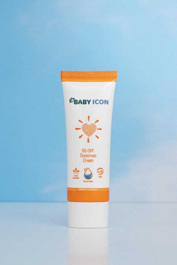 Baby Icon Bebek ,Çocuklar Ve Hamileler İçin Spf 50 Güneş Kremi 100 ml