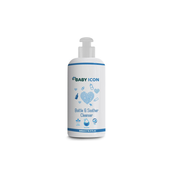 Baby icon Doğal Portakal Yağlı  Biberon Emzik Temizleyici 500 ml - 4