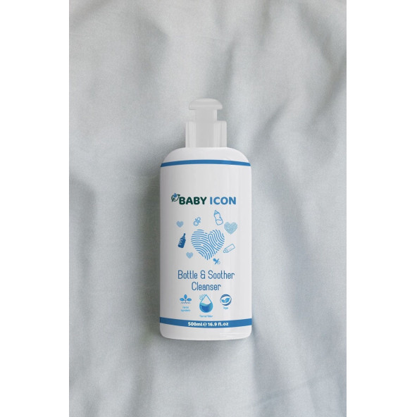 Baby icon Doğal Portakal Yağlı  Biberon Emzik Temizleyici 500 ml - 6