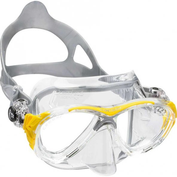 Cressi Eyes Evolution Crystal Dalış Maskesi - 11
