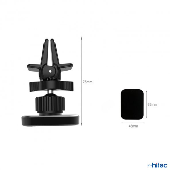 ScHitec CF-516 Manyetik Kilitli Araç İçi Telefon Tutucu - 5