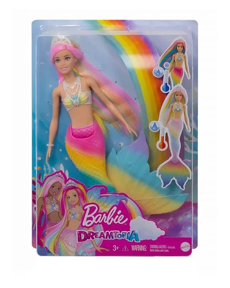 Barbie Dreamtopia Renk Değiştiren Sihirli Denizkızı GTF89