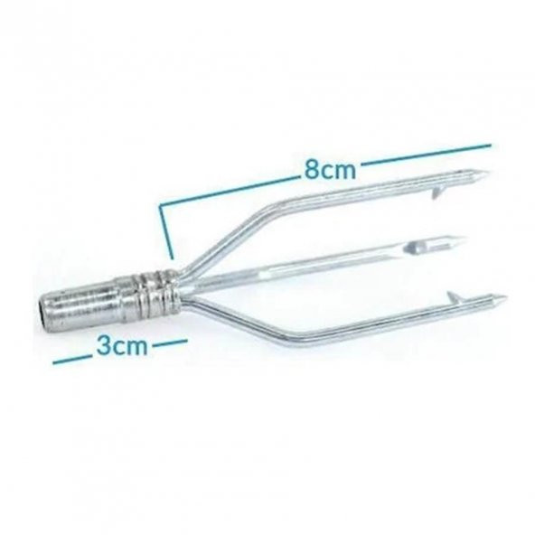 Bullshark Power Üçlü Sac Ayak Uç ( Zıpkın Şiş Ucu ) - 2