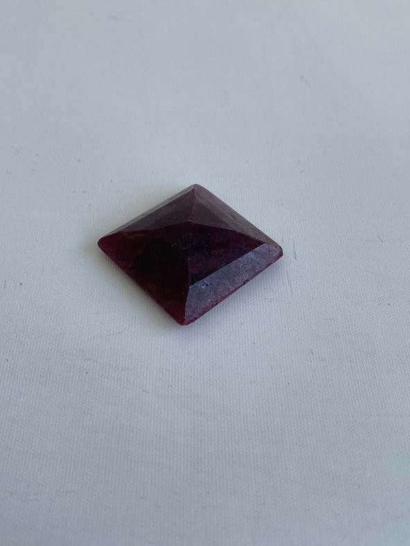 Faset Kesim Doğal Yakut Taşı 90 Karat ( Ruby , Rubin Stone) - 3