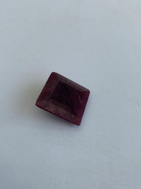 Faset Kesim Doğal Yakut Taşı 90 Karat ( Ruby , Rubin Stone) - 4