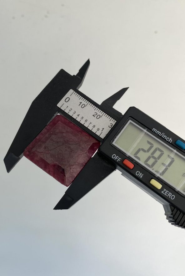 Faset Kesim Doğal Yakut Taşı 90 Karat ( Ruby , Rubin Stone) - 6