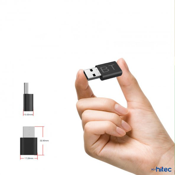 ScHitec BT-660 2 İn 1 Bluetooth 5.0 Ses Alıcı Verici Kablosuz Dönüştürücü - 4