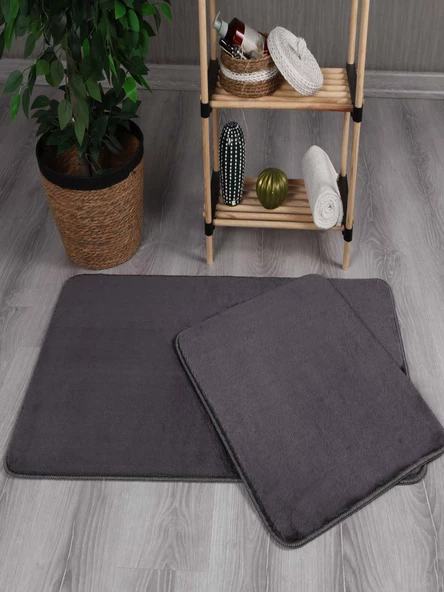 My Evilla Modern Dekoratif Kaymaz Taban Simirna  Banyo Klozet takımı 60x100-50x60 - 3