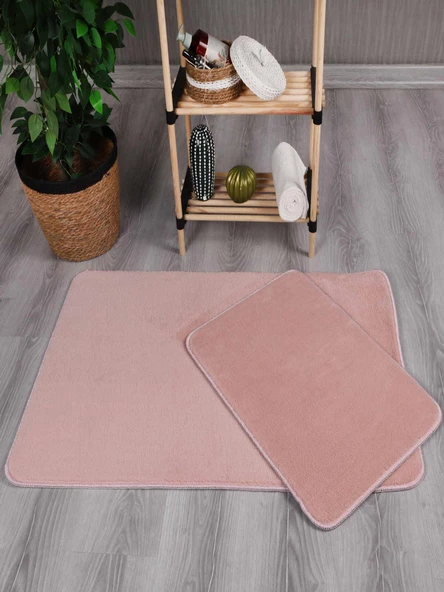 My Evilla Modern Dekoratif Kaymaz Taban Simirna  Banyo Klozet takımı 60x100-50x60 - 8