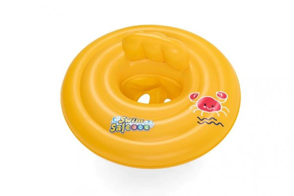 Bestway Swim Safe ABC 69cm Wondersplash Round Baby Boat (Bebe Flatörü) - 3