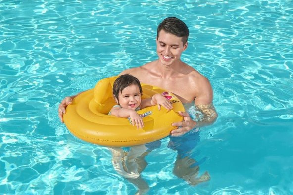 Bestway Swim Safe ABC 69cm Wondersplash Round Baby Boat (Bebe Flatörü) - 11