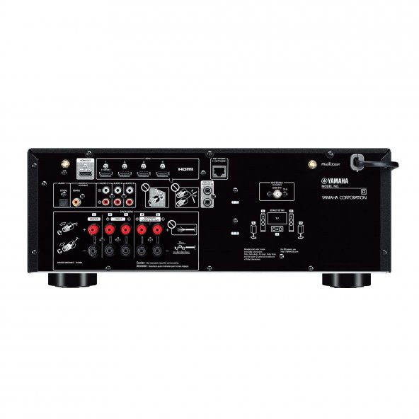 Yamaha RX-V4A Musiccast 5.2 Kanal Network Receiver Black - 2