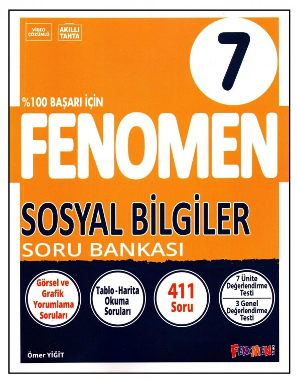 Fenomen 7. Sınıf Sosyal Bilgiler Soru Bankası