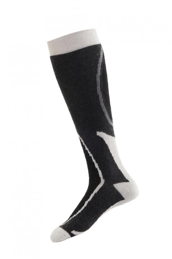 Panthzer Ski & Snowboard Socks Siyah/Beyaz