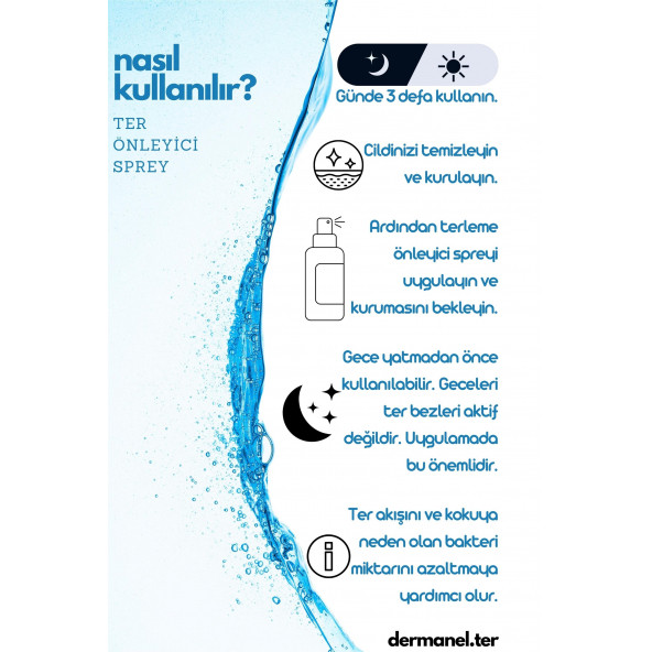 Dermanel Nasır Tedavi Seti+Dermanel Ter Önleyici Sprey - 11