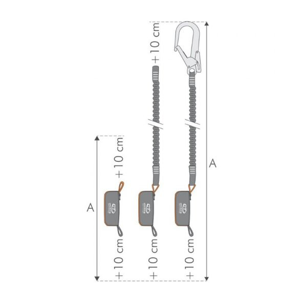 Climbing Technology Flex-Abs 140cm Y-L Şok Emici - 2