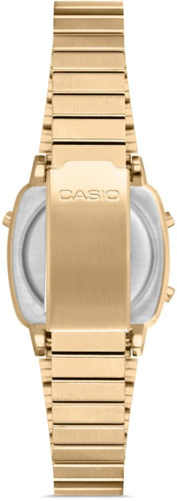 CASIO LA670WGA-9DF ALTIN KAPLAMA RETRO BAYAN KOL SAATİ - 3