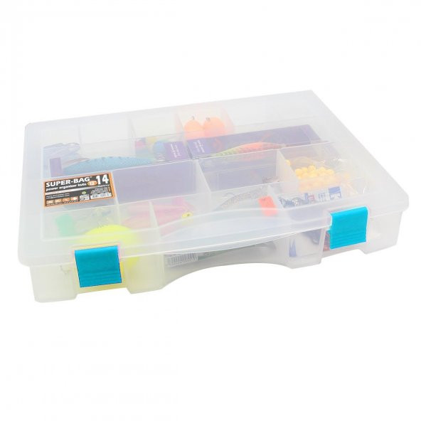 Süper Bag 14 Power Organizer Balıkçı Malzeme Kutusu - 7