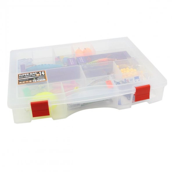 Süper Bag 14 Power Organizer Balıkçı Malzeme Kutusu - 3