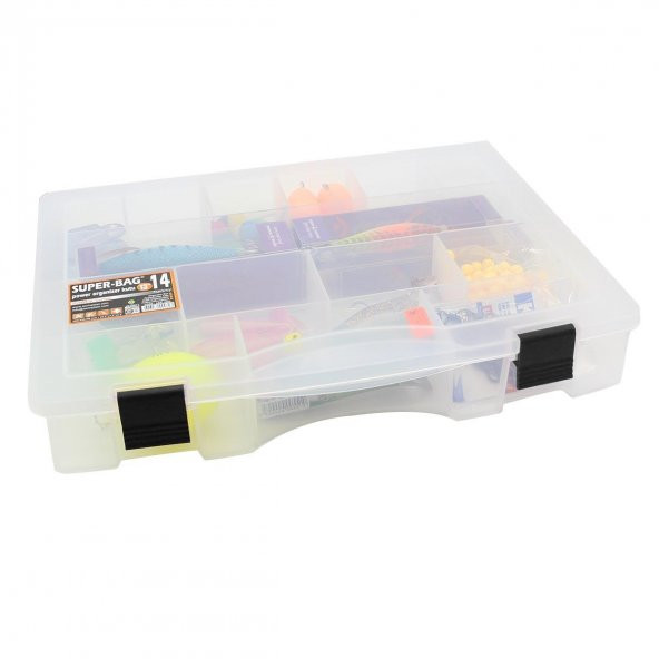 Süper Bag 14 Power Organizer Balıkçı Malzeme Kutusu - 5