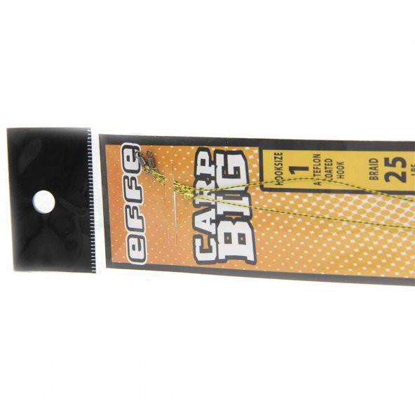 Effe Boili Carp Big İğneli Hazır Takım 2P - 2