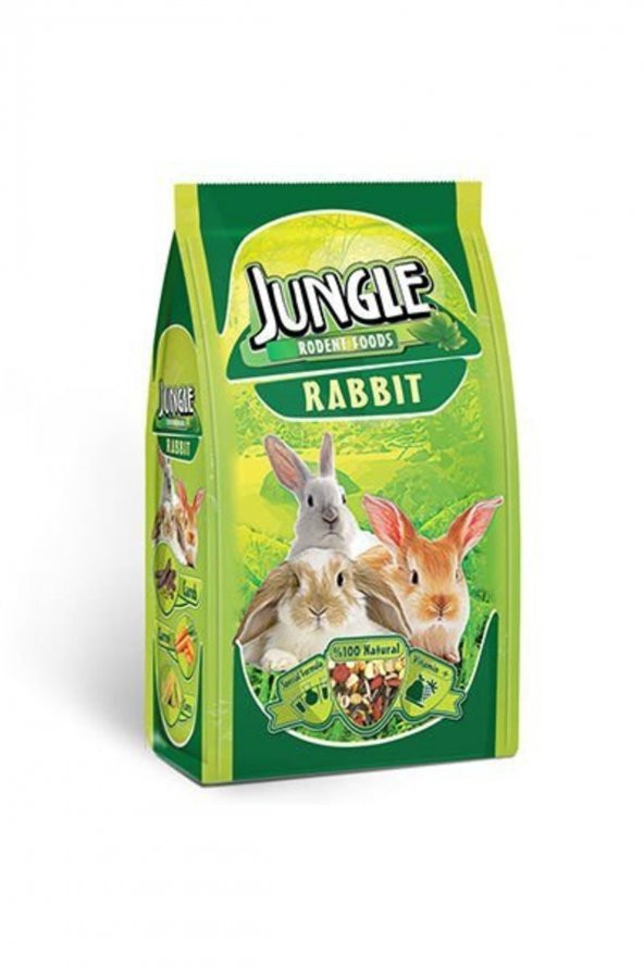 Jungle Tavşan Yemi 500 Gr