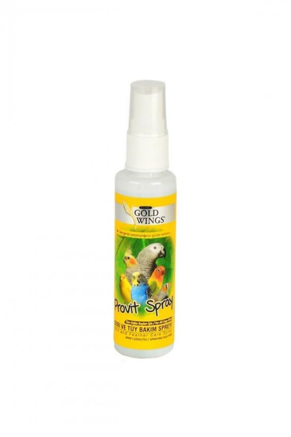 GOLD WİNGS Gwc Kuşlar İçin Tüy Ve Bakım Spreyi 50 Ml
