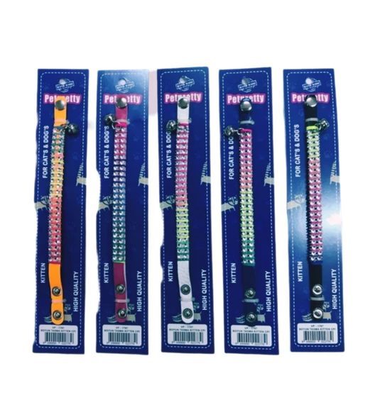 KEDİ BOYUN TAŞLI TASMA (20 cm X 10 mm) - 3