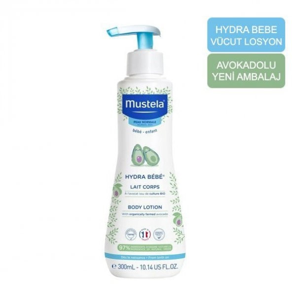 Mustela Hydra Bebe Body Corps Lotion 300 Ml