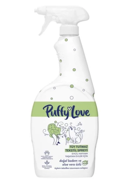 Puffy Love Tüy Tutmaz Tekstil Spreyi 750 Ml
