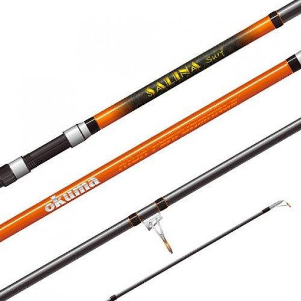 Okuma Salina 14' 420Cm 100-200Gr 3P Surf Olta Kamışı - 2