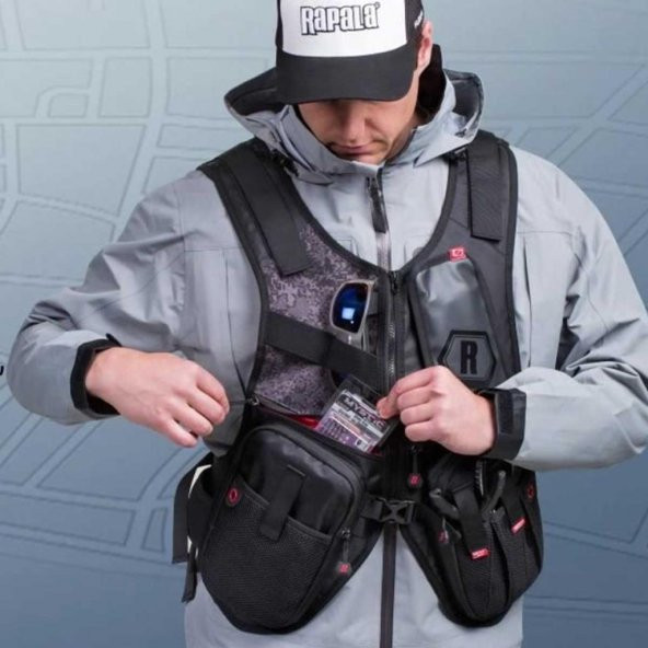 Rapala Urban Vest Pack Balıkçı Yeleği Çanta - 6