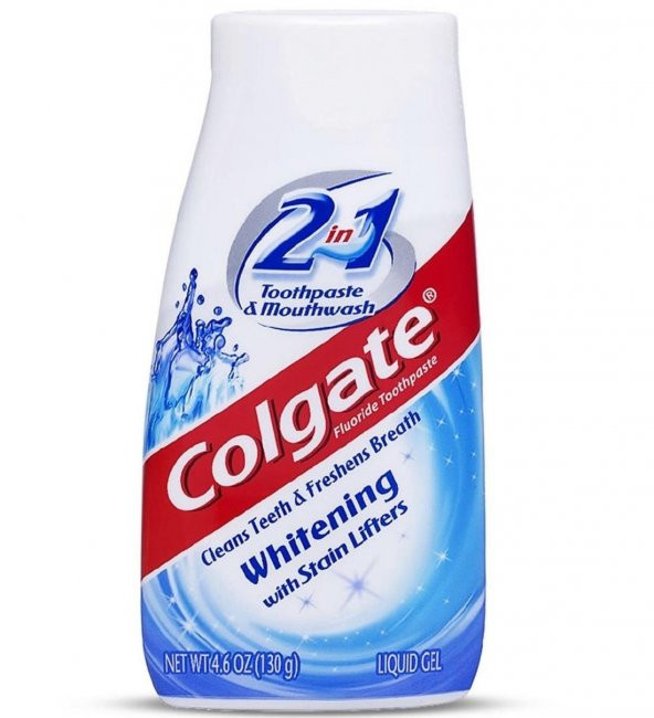 Colgate 2in1 Beyazlatıcı Tüp Macun 130 Gr