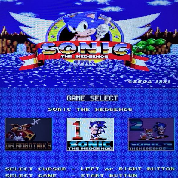 Sega Mega Drive 2 48 Oyunlu Efsane Retro Oyun Konsolu 16-Bit Çift Kol - 8
