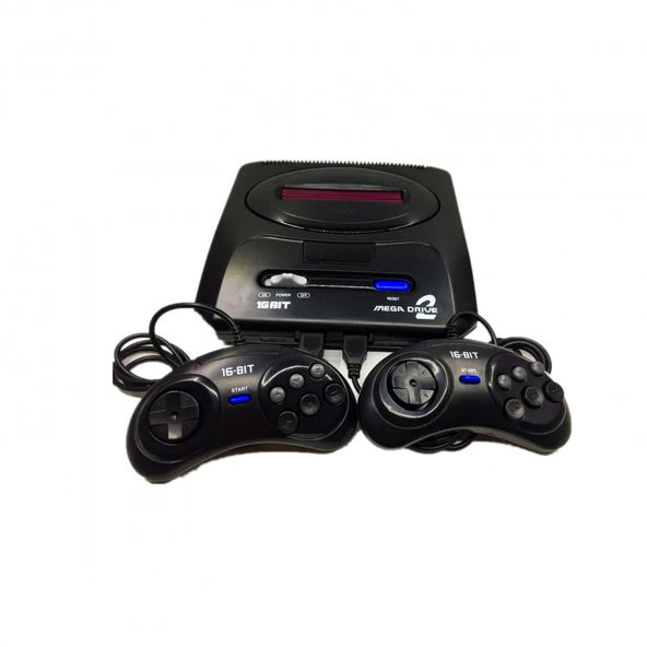 Sega Mega Drive 2 48 Oyunlu Efsane Retro Oyun Konsolu 16-Bit Çift Kol - 2