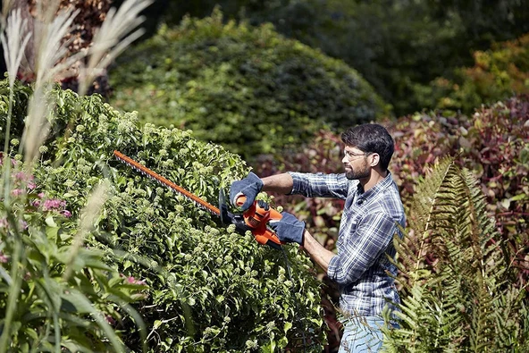 Black+Decker BEHT251-QS 450 W 50 CM 18 MM Çit Kesme Makinesi - 3
