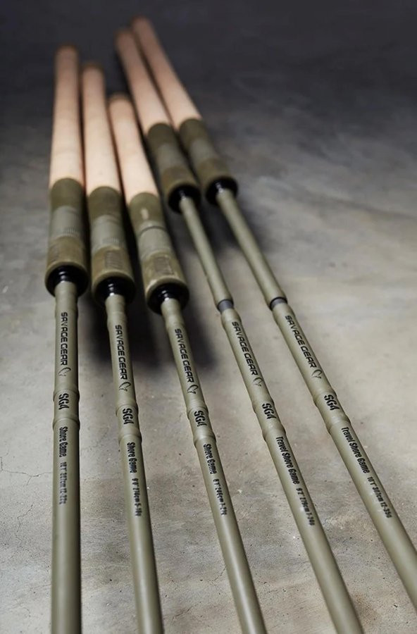 Savage Gear SG4 Shore Game 246 cm 7-21 gr 2 Parça Spin Olta Kamışı - 9