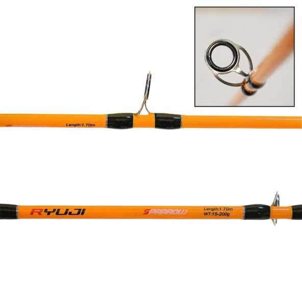 Ryuji Sparrow 170 cm 15-200 gr 2P Bot Olta Kamışı - 3